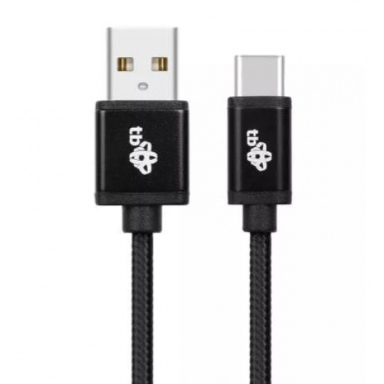TB Touch USB - USB-C kabel, 2m, černý