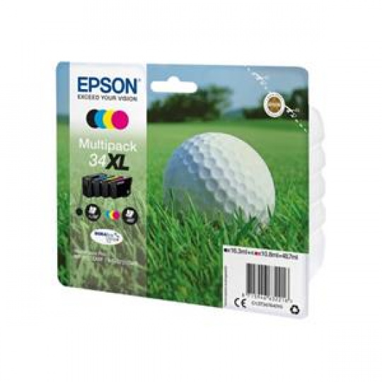 EPSON cartridge T3476 (black/cyan/magenta/yellow) multipack (golfový míček) XL