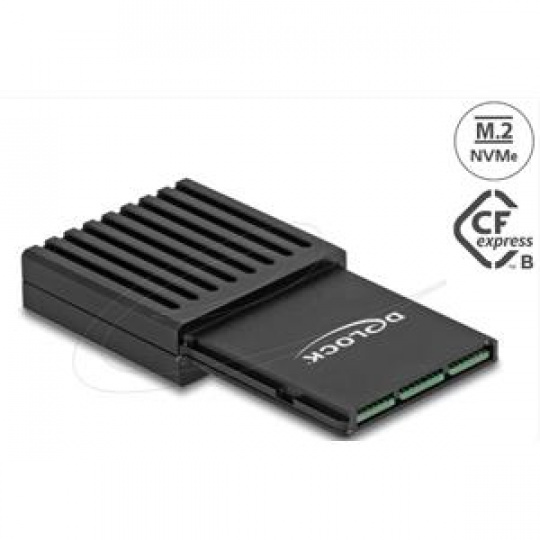 Delock Adaptér z rozhraní CFexpress na M.2, vhodný pro Xbox Delock Adaptér z rozhraní CFexpress na M.2, vhodný pro Xbox