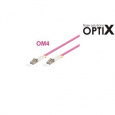 OPTIX LC-LC Optický patch cord 50/125 0,5m OM4 Duplex