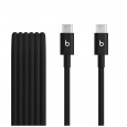Beats USB-C / USB-C Woven Cable (1.5m)- Bolt Black