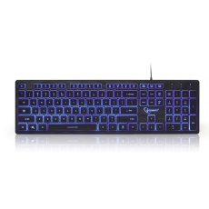 Gembird/Drátová USB/US-Layout/Černá Gembird/Drátová USB/US-Layout/Černá