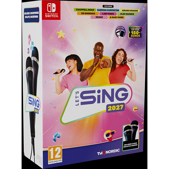NS - Let’s Sing 2027 + 2 mikrofony