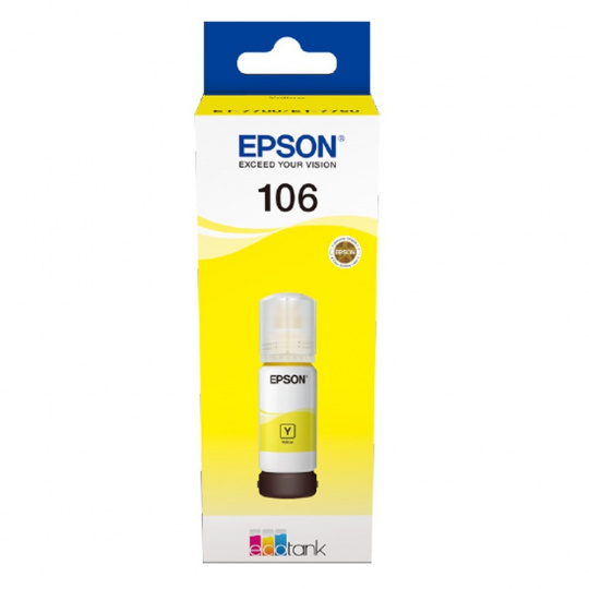 EPSON 106 EcoTank Yellow ink bottle