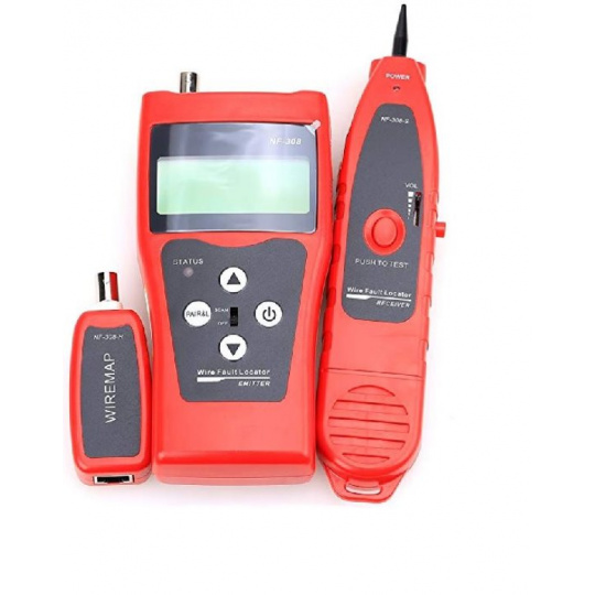 OPTIX Kabelový LAN tester + sonda (NF-308)
