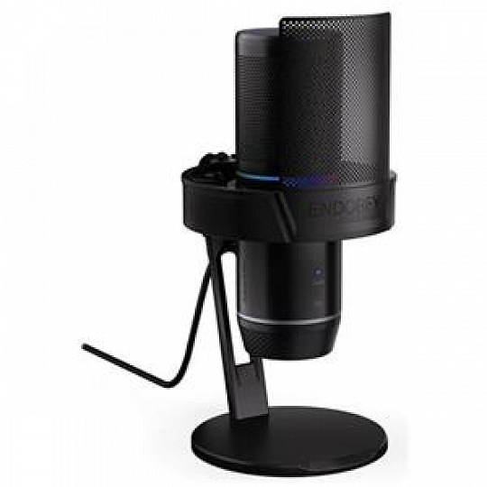 Endorfy Solum 2 Pro,Mikrofon, kondenzátorový, kardioidní, pop-up filtr, dotykové ztlumení, RGB podsvícení, LED signaliza Endorfy Solum 2 Pro,Mikrofon, kondenzátorový, kardioidní, pop-up filtr, dotykové ztlumení, RGB podsvícení, LED signaliza