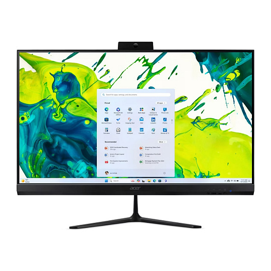 Acer Aspire/C27-2G_LUBR75825U_65W/27"/1980x1080/R7-5825U/8GB/512GB/AMD int/W11H/Černá/2R