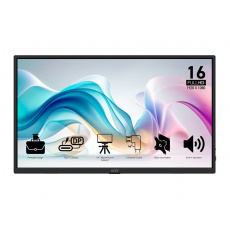 MSI Pro/MP165 E6/15,6"/IPS/FHD/60Hz/4ms/Černá/3R MSI Pro/MP165 E6/15,6"/IPS/FHD/60Hz/4ms/Černá/3R