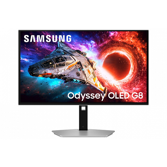 Samsung Odyssey OLED G8/LS27HG800SUXEN/27"/OLED/4K UHD/240Hz/0,03ms/Stříbrná/2R Samsung Odyssey OLED G8/LS27HG800SUXEN/27"/OLED/4K UHD/240Hz/0,03ms/Stříbrná/2R