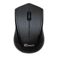 C-TECH WLM-07/Kancelářská/Optická/1 200 DPI/Bezdrátová USB/Černá
