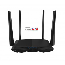 Tenda AC6 WiFi AC Router 1200Mb/s, VPN server/klient, WISP, Universal Repeater, 4x5dBi antény Tenda AC6 WiFi AC Router 1200Mb/s, VPN server/klient, WISP, Universal Repeater, 4x5dBi antény