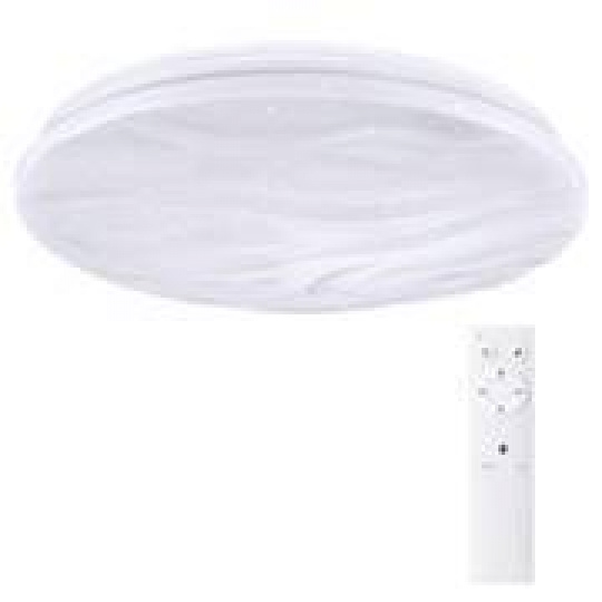 Solight LED stropní světlo Wave, 30W, 2300lm, stmívatelné, změna chromatičnosti, dálkové ovládání