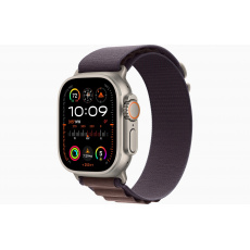 Apple Watch Ultra 2/49mm/Titan/Sport Band/Indigo Alpine/Large