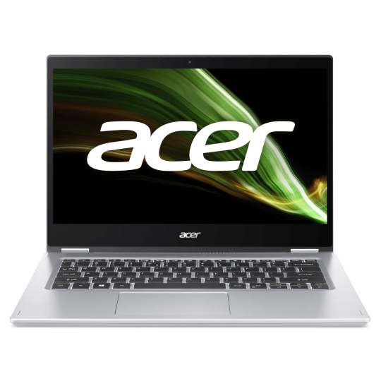 Acer Spin 1, SP114-31, 14" FHD dotykový, Celeron N4500, 4GB, 128GB eMMC, UHD, Windows 11 S, stříbrný, 2R