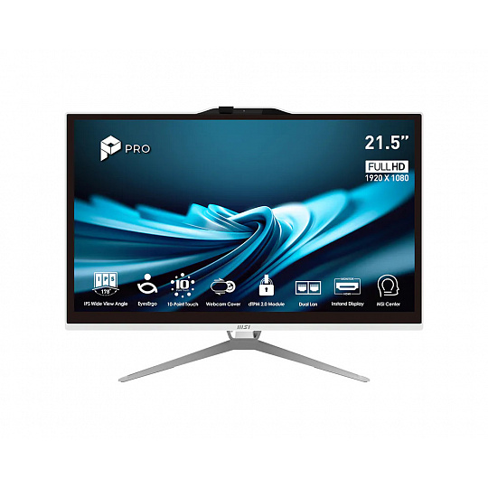 MSI PRO 21.5"FHD/Touch/G7400/8G/128/W11P bílý
