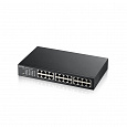 ZYXEL 24xGb fanless rack switch GS1100-24E v4