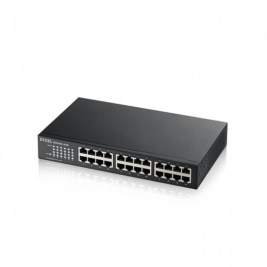 ZYXEL 24xGb fanless rack switch GS1100-24E v4 ZYXEL 24xGb fanless rack switch GS1100-24E v4