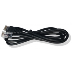 Kabel RJ45 9-12V pro pokladní zásuvku a pokladnu Euro 50/EFox, 1,1 m, černý