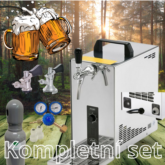 PYGMY 25 New Green Line + 2x naražeč (Bajonet+Plochý) a CO2 sada (kompletní sestava)