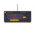 GENESIS herní klávesnice THOR 230/TKL/RGB/Outemu Panda/Drátová USB/US layout/Naval Blue Negative
