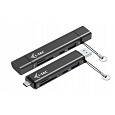 i-tec USB-C/USB-A Dongle SD/microSD card reader + 2x USB port (1x USB-A, 1x USB-C)