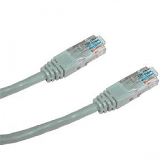 DATACOM Patch cord UTP CAT5E 15m šedý