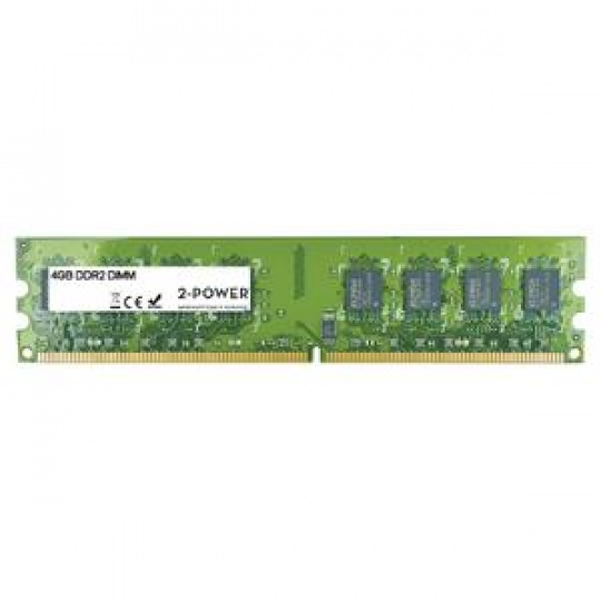 2-Power 4GB PC2-6400U 800MHz DDR2 Non-ECC CL6 DIMM 2Rx8 ( DOŽIVOTNÍ ZÁRUKA )