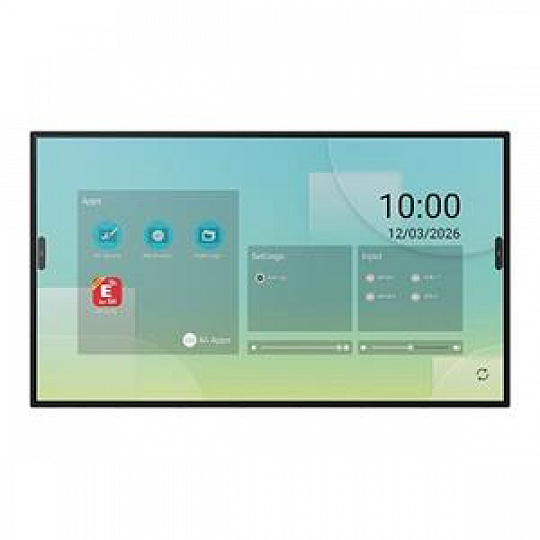 SHARP PN-LB653-WIFI 65" LB-Series Interactive Display, UHD, 500 cd/m2, 40 touch points, OPS Slot, USB-C, HDMI-out
