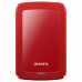 externí disk ADATA HV300 1TB HDD USB 3.1 červený