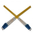 Optický patchkabel duplexní, LC-LC 9/125um SM,0,25m, OS2