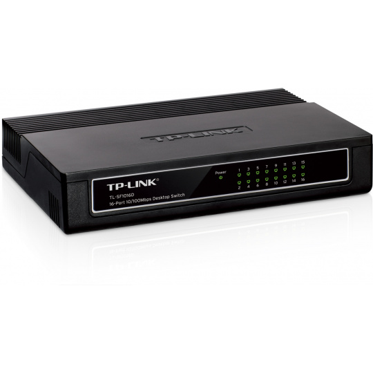TP-Link TL-SF1016D 16x 10/100Mbps Desktop Switch