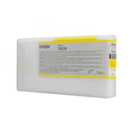 Epson T6534 Yellow Ink Cartridge (200ml)