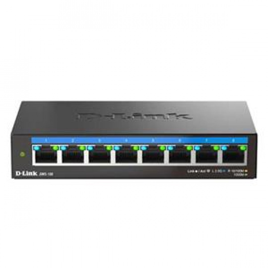 D-Link DMS-108/E 8-port Multi-Gigabit Unmanaged Switch