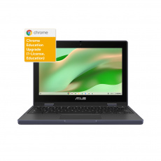 ASUS Chromebook CR11 Flip, CR1102F, 11,6" HD dotykový, 4GB, 64GB eMMC, UHD, Chrome EDU, šedý, záruka 2 roky