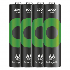 GP Nabíjecí bat. ReCyko Pro AA (HR6) 2000mAh - 4ks GP Nabíjecí bat. ReCyko Pro AA (HR6) 2000mAh - 4ks