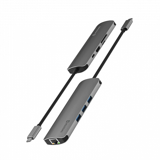 SW USB-C HUB 8-IN-1 - HLINÍK SW USB-C HUB 8-IN-1 - HLINÍK