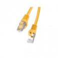 LANBERG Patch kabel cat6 FTP 1m žlutý Fluke Passed