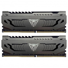 Patriot Viper Steel/DDR4/16GB/3600MHz/CL18/2x8GB/Grey