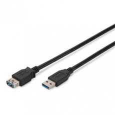 Digitus Prodlužovací kabel USB 3.0, typ A M / F, 3,0m, kompatibilní s USB 3.0, bl Digitus Prodlužovací kabel USB 3.0, typ A M / F, 3,0m, kompatibilní s USB 3.0, bl