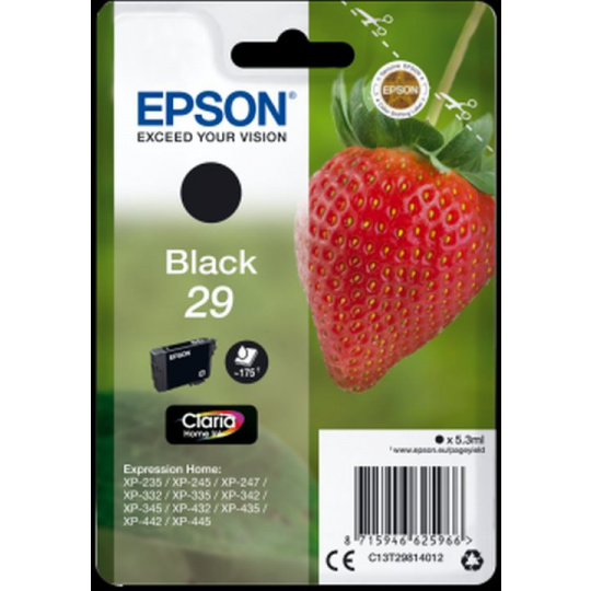 EPSON cartridge T2981 black (jahoda)