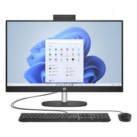 HP AIO 27-cr0015nc/27'' IPS FHD AG/i7-1355U/16GB/512GB SSD/Iris Xe/5xUSB/1xHDMI/RJ-45/90W/2y/WIN 11 Home/Black