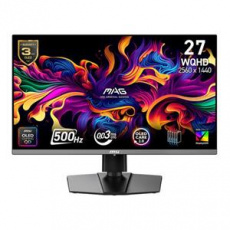MSI MAG 273QP QD-OLED X24 Gaming monitor 26,5" QD-OLED/2560x1440(WQHD)/240Hz/0,03ms/2xHDMI/DP/USB-C/Výšk.nast/Pivot/černá