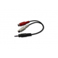 GEMBIRD kabel mnijack - 2xCinch (F), 20cm