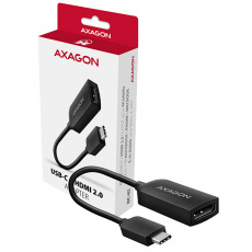 AXAGON RVC-HI2, USB-C -> HDMI 2.0 redukce / adaptér, 4K/60Hz AXAGON RVC-HI2, USB-C -> HDMI 2.0 redukce / adaptér, 4K/60Hz