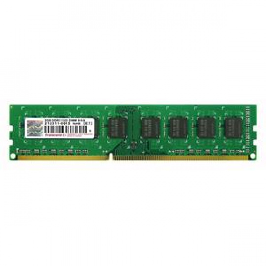 Transcend paměť 2GB DDR3 1333 U-DIMM 2Rx8