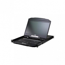 ATEN CL3708i 1-Lokální/Vzdálený sdílený přístup, 8-portový USB HDMI jednokolejný širokoúhlý FHD LCD KVM přes IP přepínač ATEN CL3708i 1-Lokální/Vzdálený sdílený přístup, 8-portový USB HDMI jednokolejný širokoúhlý FHD LCD KVM přes IP přepínač