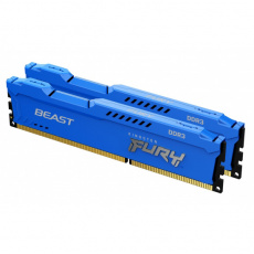 Kingston FURY Beast/DDR3/8GB/1600MHz/CL10/2x4GB/Blue Kingston FURY Beast/DDR3/8GB/1600MHz/CL10/2x4GB/Blue
