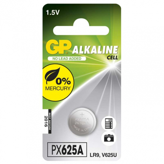 GP 625A, 1ks, alkalická baterie