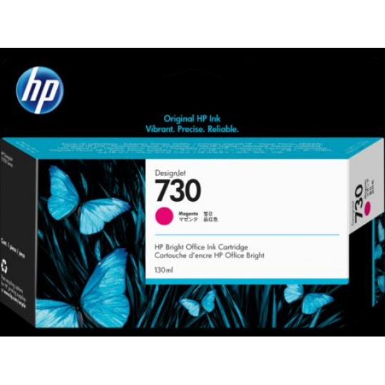 HP 730 130-ml Magenta Ink Cartridge