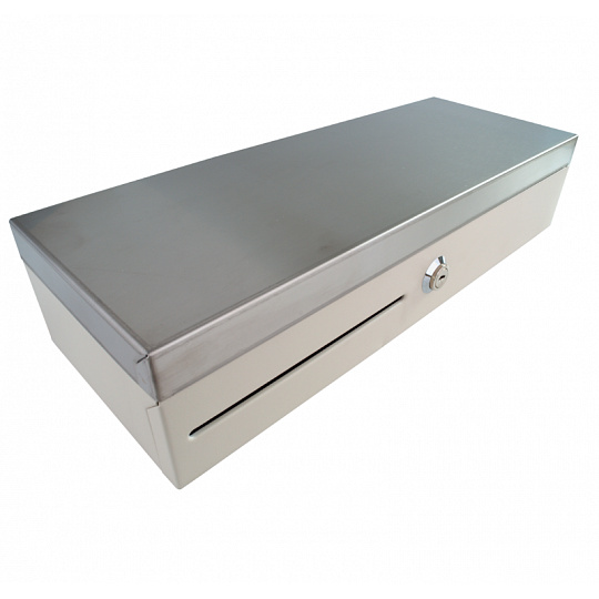 Pokladní zásuvka flip-top FT-460C3 - s kab, bílá Pokladní zásuvka flip-top FT-460C3 - s kab, bílá